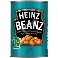 在飛比找蝦皮商城優惠-英國 HEINZ BEANZ 亨氏 茄汁焗豆 罐頭 黃豆 4