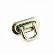 Oval Flip Lock Nickel Gunmetal By Emmaline Bags