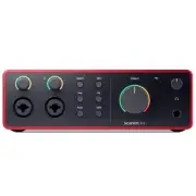 FOCUSRITE SCARLETT 4i4 (4th Gen) Recording Studio USB Interface with Software