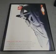 Nike Air Carnivore Andre Agassi 1993 Print Ad Framed 8.5x11 Wall Art Decor