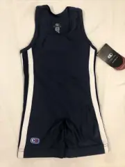 New with Tag Cliff Keen Wrestling Singlet XXS Navy