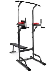 [Everfit] Chin Up Flat Bench Station