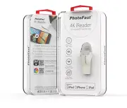 PhotoFast 4K iReader Lightning + USB 3.0 iOS Micro SD Card Reader