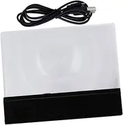 COLLBATH Wireless Phone Screen Amplifier with Folding Design and USB Rechargeable Speaker for Convenient Viewing and Hands Movie Watching