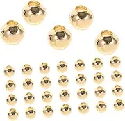 JEWEDECO 600pcs Copper Spacer Beads Multi-Purpose Loose Beads for Jewelry Making Decorative Craft Accessories Lightweight and Elegant Design for Bracelets and Necklaces