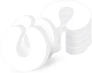 Door Pinch Guards, 6 PCS Soft Foam Door Slam Stopper Safety Finger Protectors (White)
