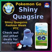 Shiny Quagsire - Hat - Pokémon GO Fashion Week - Pokemon Mini P T C - 50k!