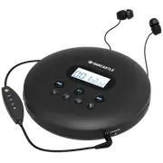 Majority Oakcastle CD100 Bluetooth Portable CD Player - Black