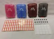 Muchengbao Pill Box Set - Small Travel Cases - Purse Organizers - 4 Pack