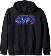 [STAR WARS] Tie-Dye Scen Fill Logo Zip Hoodie