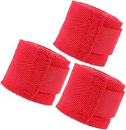 KICHOUSE Cotton Boxing Wrist Wraps Pack Sports Fitness Resistance Bands Sweet-Absorbent Wrist Strap for Men Hand Protector Wrap Boxing Supplies