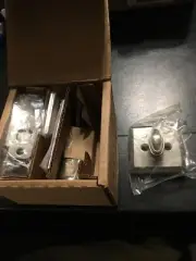 Baldwin SC.TAD.150.6L.DS.CKY.KD Traditional Arch Single Cylinder Deadbolt, Satin