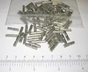 (100) PREMIUM 22-18 GAUGE UNINSULATED BUTT CONNECTORS WIRE TERMINALS SPLICE USA