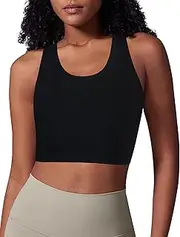 [XUJI] Seamless Chest Binder Women FTM Transgender Wireless Binder Sport Compression Bra Pullover Tank Top