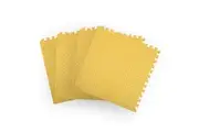 Bopeep 4PCS EVA Foam Play Mat 60x60 Yellow