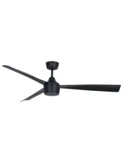Ostuni 142cm DC Fan with Light in Black