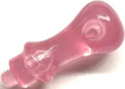 Pink Bubble Resin wax seal stamp handle, fits all our engraved heads!