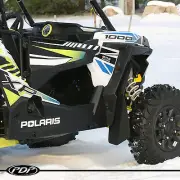 Polaris RZR XP 1000 & XP1000-4 Mud Flaps / Fender Flares by PDP _ BLACK