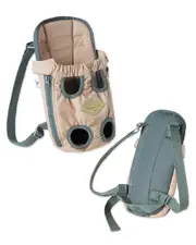 Touchdog Wiggle-Sack Fashion Designer Front & Backpack Dog Carrier