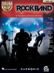 Rock Band Drum Play-Along Sheet Music Book and CD NEW 000700708