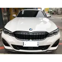 在飛比找蝦皮購物優惠-寶馬 BMW G20 G21 雙槓亮黑水箱護罩 M3Look