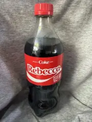 Share a Coke with Rebecca 2025 Personalized Gift Coca~Cola Bottle 20oz