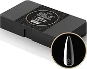 Aprés Gel-X® Sculpted Stiletto Long Tip Box | 500pc Gel-X Tips, 11 Sizes 00-9, Premium Quality