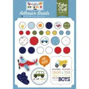 Echo Park ~ LITTLE DREAMER BOY ~ Adhesive Brads