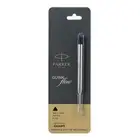 10x Parker Quink Flow Black Ink Color Refill Ball Pen Fine Tip