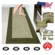 Versatile 24" x 70" Machine Washable Runner Rug – Ideal for Kitchen & Entryway