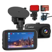 Dash Camera for Cars, Dash Cam Front and Rear Dual 1080P, Dashcam with 64GB C...