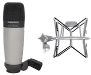 Samson C01 Studio Condenser Recording Microphone Mic + Spider Shock Mount