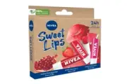 NIVEA Sweet Lips Lip Balm Gift Pack Watermelon Strawberry Pomegranate Free Postage