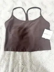 Beyond Yoga Spacedye Slim Racerback Tank Woodland Heather Sz XL NWT