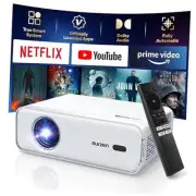 EAZZE D1 Smart Projector with WiFi and Bluetooth, Netflix-Officially-Licensed,