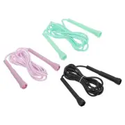 3Pcs Jump Ropes Workout Jumping Rope PVC Tangle-Free Skipping Rope Multicolor