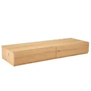 [James Lane] Clemence Under Bed Drawer (Set of 2) for King Single & Single Beds