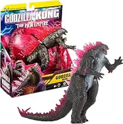 MonsterVerse Godzilla x Kong: The New Empire, 15 cm Real Feel Godzilla Action Figure Toy, Iconic Collectible Film Figure, for Children from 4 Years