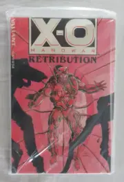 X-O Manowar Retribution TPB SEALED with X-O Database #1 Valiant Comics 1993
