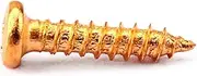 COOPHYA Set of 50 Tuning Peg Screws for Electric/acoustic Guitar Bass High-strength Iron Tuning Key Machine Heads Screws Easy to Install