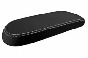 Console Lid Pull Over Cover Leather for Ford Taurus 2008-2009 White Stitch