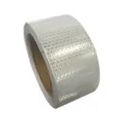 Brutus REFLECTIVE SAFETY TAPE 50mmx10m Water Resistant, High-Visibility WHITE