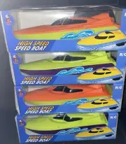 1 High Speedboat,Collision Resistant Remote Control Pick Your Color By Message