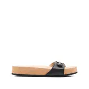 [Balenciaga] Balenciaga Buckle-fastening Platform Sandals 39 IT BLACK