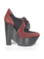 Suede Prorsum Stuart Wedge Lace Up Boots