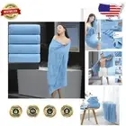 Luxury 4-Piece 35x70" Microfiber Bath Sheet Set - Soft, Absorbent & Durable