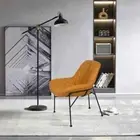 Roselyn Lounge Chair In Premium Suede Fabric comfortable Luxurious