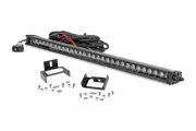 Rough Country for Ford SuperDuty 30-IN Black Series LED Grille Kit w/White Singl