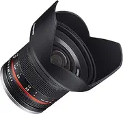Samyang SY12M-FX-BK 12mm F2.0 Ultra Wide Angle Lens for Fujifilm X-Mount Cameras, Black
