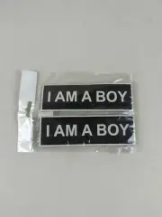 Dean And Tyler Patch Set 2 I AM A BOY Patches - Hook & Loop -